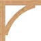 Ekena Millwork Thorton Block Smooth Bracket, Western Red Cedar, 5 1/2"W x 46"D x 46"H BKT06X46X46THR05SWR - alternate 3
